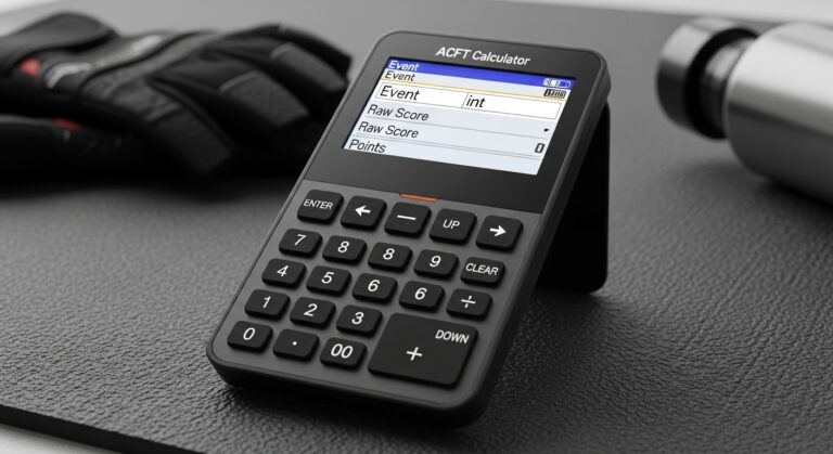 ACFT Calculator – Quickly Calculate Your Army Fitness Score